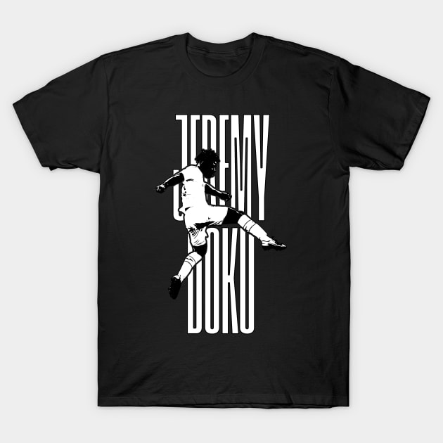 Jeremy Doku T-Shirt by CoconutSportsCo